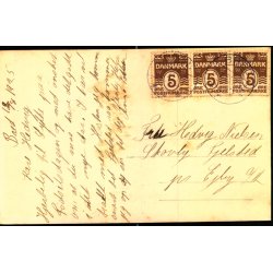 Bred 12 - 8 - 1925 - Fotokort u/n - Brugt