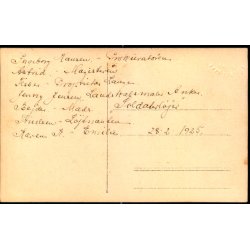 Soldaterljer  28-2-1925 - Fotokort u/n