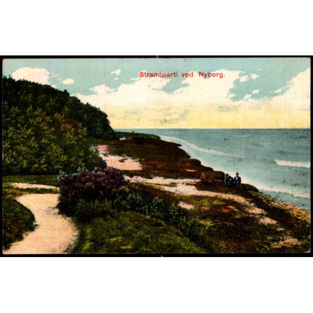 Strandparti ved Nyborg - C.F. 585 - Brugt