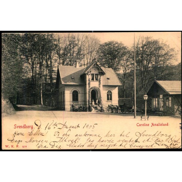 Svendborg - Caroline Amalielund - W.K.F. 972 - Brugt