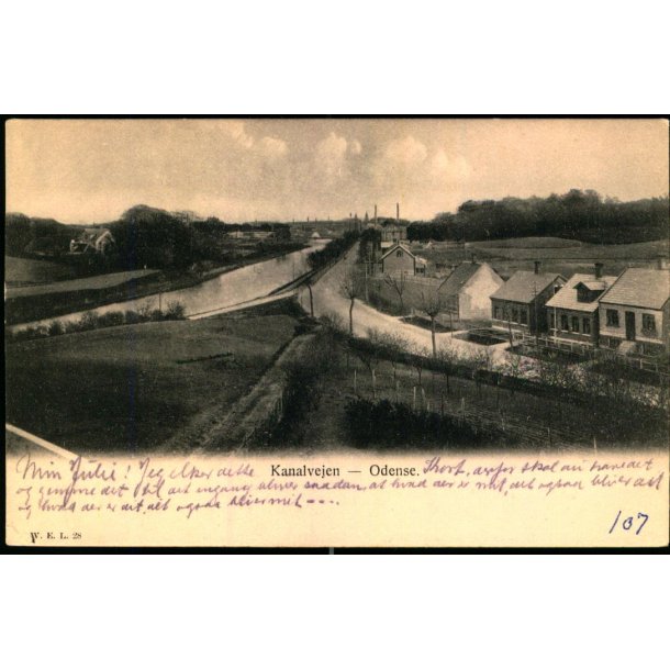 Kanalvejen - Odense - W.E.L. 28  - Ubrugt