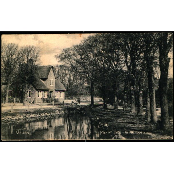 Vejen - Parti fra Gr�nsen - V. Grunnets Forlag u/n - Brugt