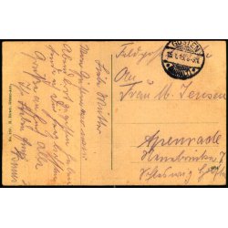 Feldpost - Gsten   15 -1 -15 - Til  Apenrade - Billedside : Gsten -