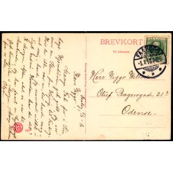 Faaborg - Vestergade uden for Porten - Warburgs Kunst Forlag 5957 - Brugt