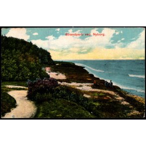 Strandparti ved Nyborg - Alex Vincent 585 - Ubrugt