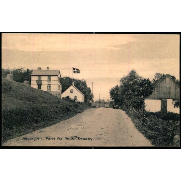 Jgerspris - Parti fra  Nedre Draaby - K.V. Nielsens Bogh. 20782 - Ubrugt