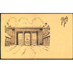 Kolonaden ved Amalienborg - Gl�delig Jul - u/n