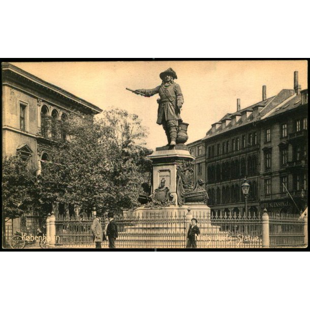 Kbenhavn - Niels Juels Statue - Stender 710 - Ubrugt