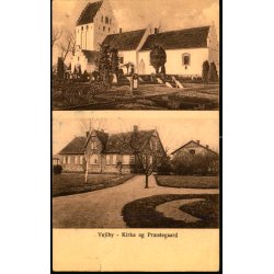 Veilby -  Kirke og Prstegaard - H. Schmidt y 18 - Brugt