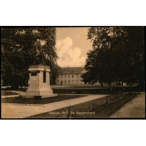 Odense - Parti fra Kongenshave - Stender u/n - Ubrugt