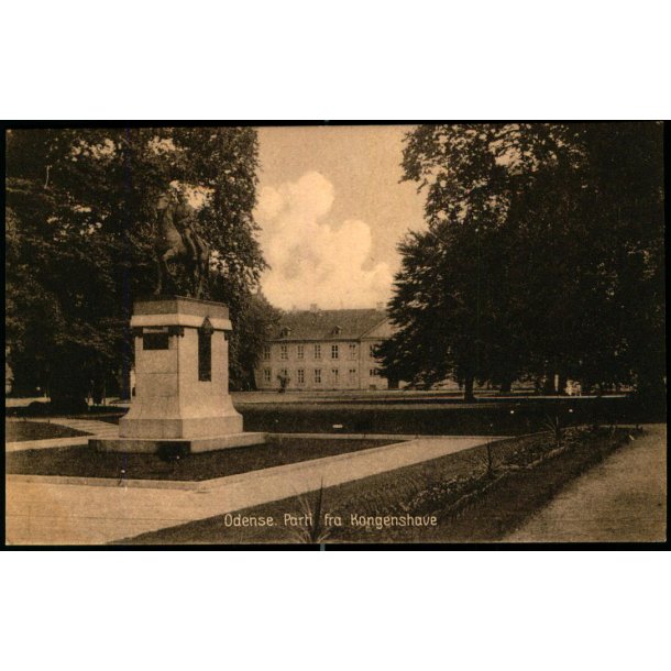 Odense - Parti fra Kongenshave - Stender u/n - Ubrugt
