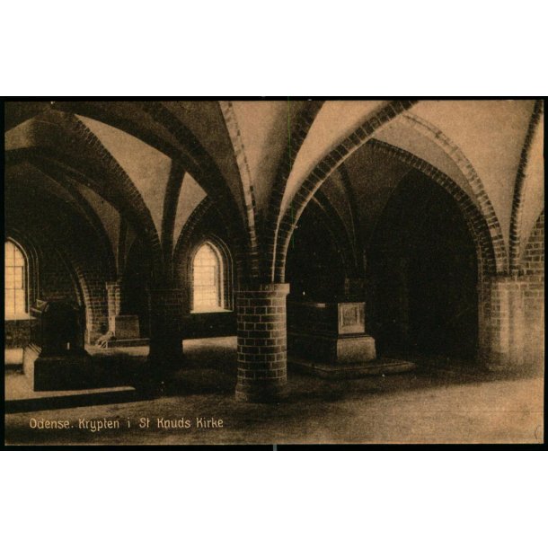 Odense - Krypten i Sct. Knuds-Kirke - Stender u/n - Ubrugt