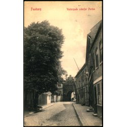 Faaborg - Vestergade uden for Porten - Warburgs Kunst Forlag 5957 - Brugt