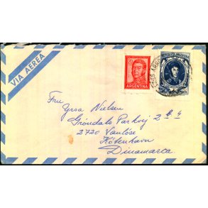 Luftpost Brev fra Argentina - 28 - 10 - 75