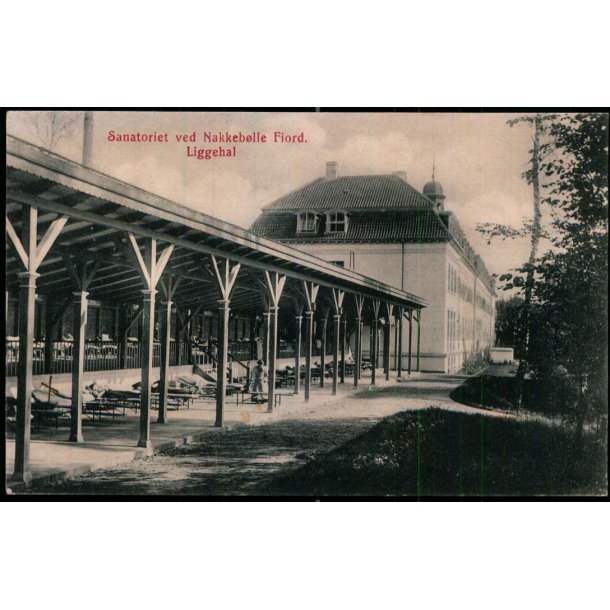 Sanatoriet ved Nakkeb�lle Fjord - Liggehal - M. Mikkelsen /J.J.N. 4875 - Ubrugt