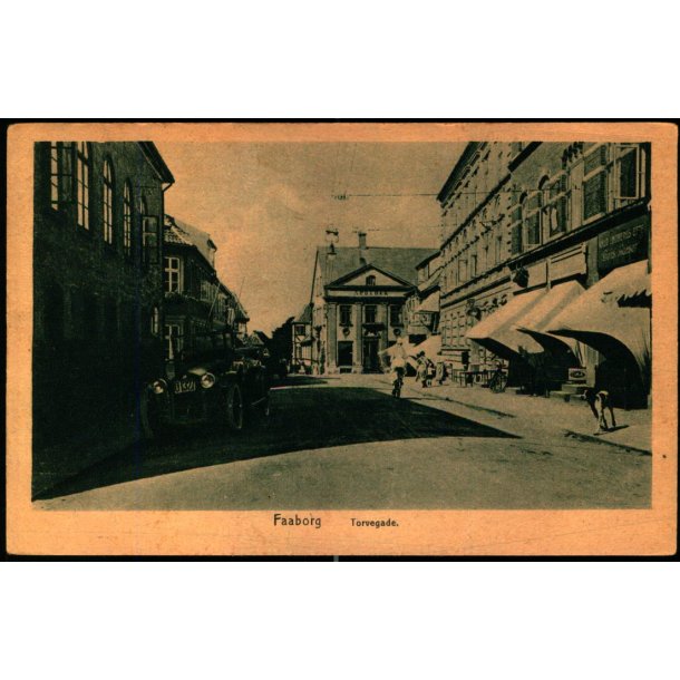 Faaborg - Torvegade   -  David J. Bager u/n - Brugt