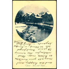 Odense - Aaen med Svaner - Stender 34800  - Brugt