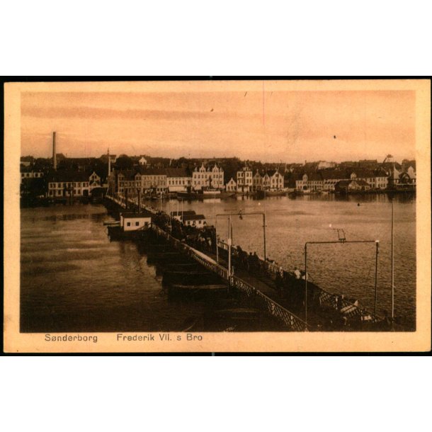 Snderborg - Frederik VII.s Bro - J. Boisen u/n - Ubrugt