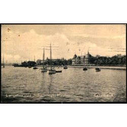 Langelinie med Indsejlining til Havnen - K�benhavn - Dansk Lystrykkeri 791