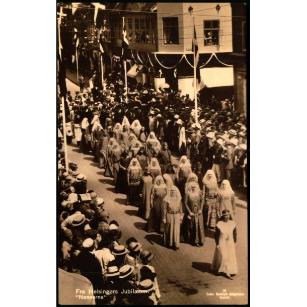 Fra Helsing�rs Jubil�um  "V�bnerne" - Rudolph J�rgensen 20 - Ubrugt