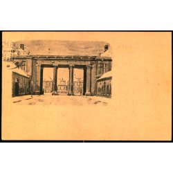 K�benhavn - Kolonaden ved Amalienborg - Leises Kunstforlag Serie 35