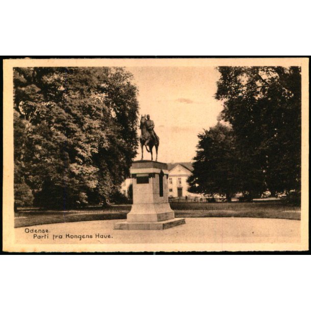 Odense - Parti fra Kongens Have - Stender u/n - Ubrugt
