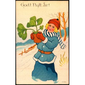 Godt Nytt r - S. No 35/3 - Ubrugt