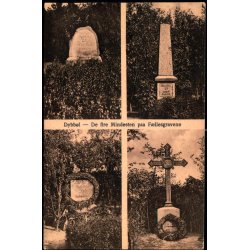 Dybb�l - De fire Mindesten paa F�llesgravene - Chr. Qvist 71 - Ubrugt