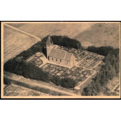 Fjeldstedvang Kirke - Luftfoto Sylvest Jensen 87299 - Brugt