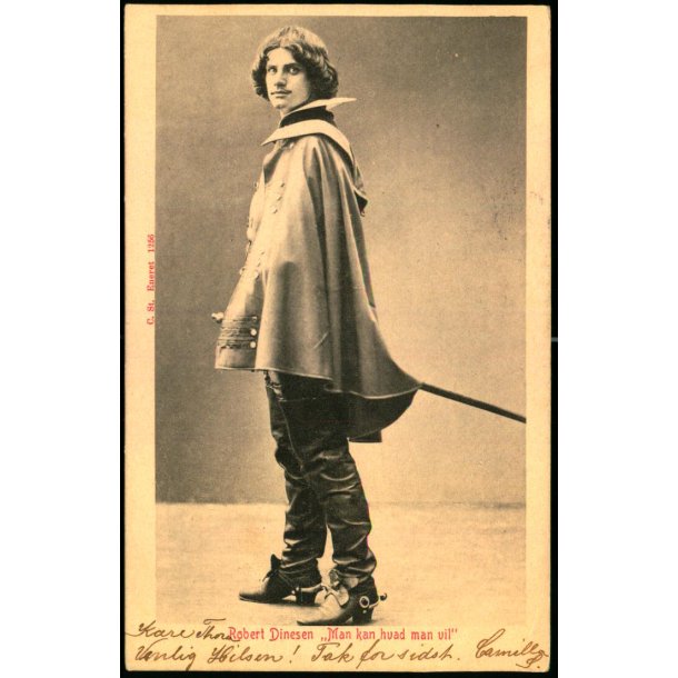 Robert Dinesen i "Man kan,hwad man vil" - u/n