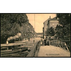 Odense  - Ny Vestergade - Flensborg Magasinet ved Knud M�ller - Vestergade 54 - u/n - Brugt