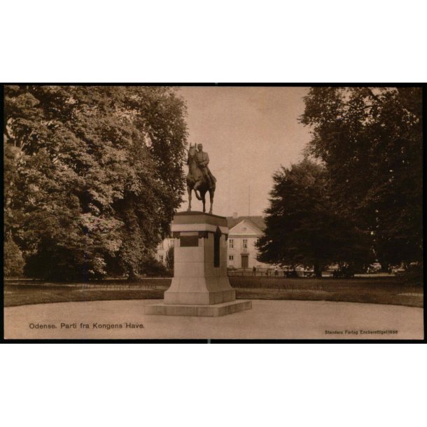 Odense - Parti fra Kongens Have - Stender u/n - Ubrugt