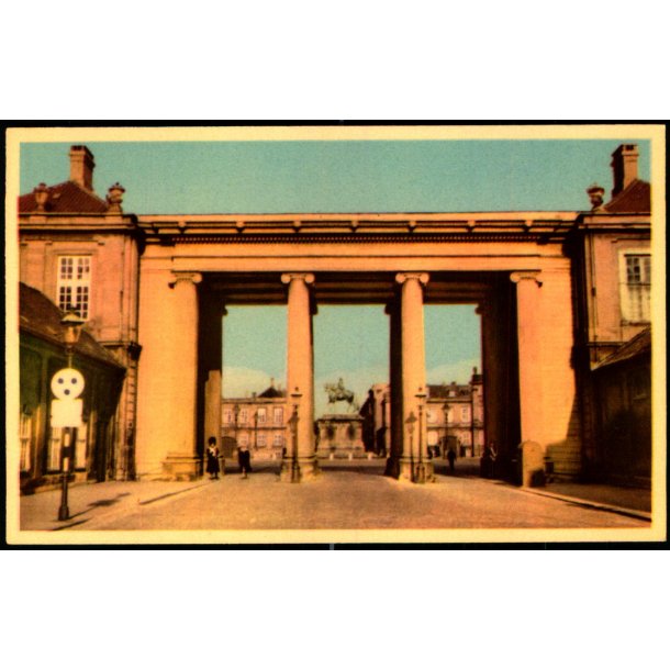 K�benhavn - Amalienborg Slot - Kolonaden - K. Witt-M�ller 6700-60