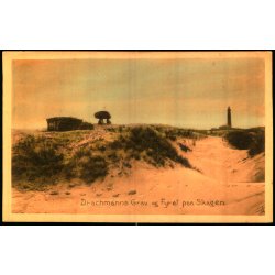 Drachmanns Grav og Fyret paa Skagen - Stender 39514 - Ubrugt