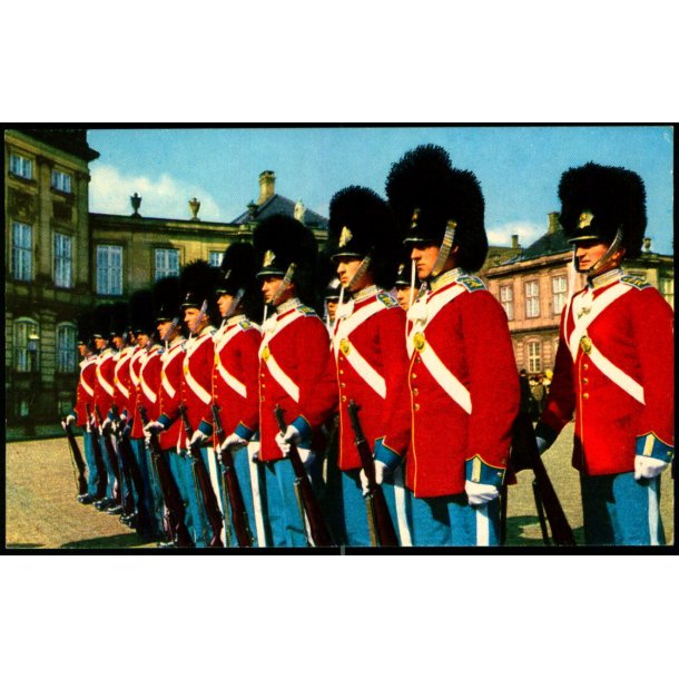 Kbenhavn - Vagtparaden p Amalienborg - Rudolf Olsen u/n