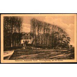 Sanatoriet - Nakkeb�lle Fjord - Overl�gebolige, set fra Kysten - M. Mikkelsen /J.J.N. 7886 - Brugt