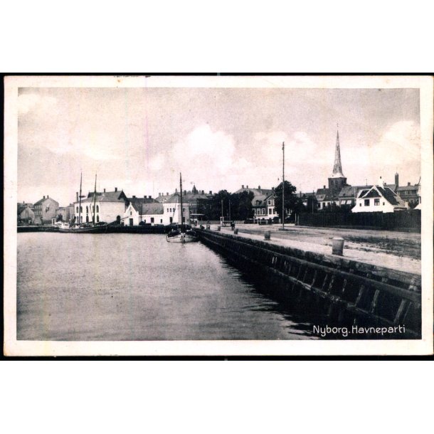 Nyborg - Havneparti - Stender N. 167 - Brugt