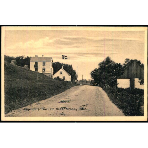 Jgerspris - Parti fra  Nedre Draaby - K.V. Nielsens Bogh. 20782 - Ubrugt
