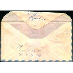 Luftpost - Expres Brev fra Argentina - 14 - 10 - 72