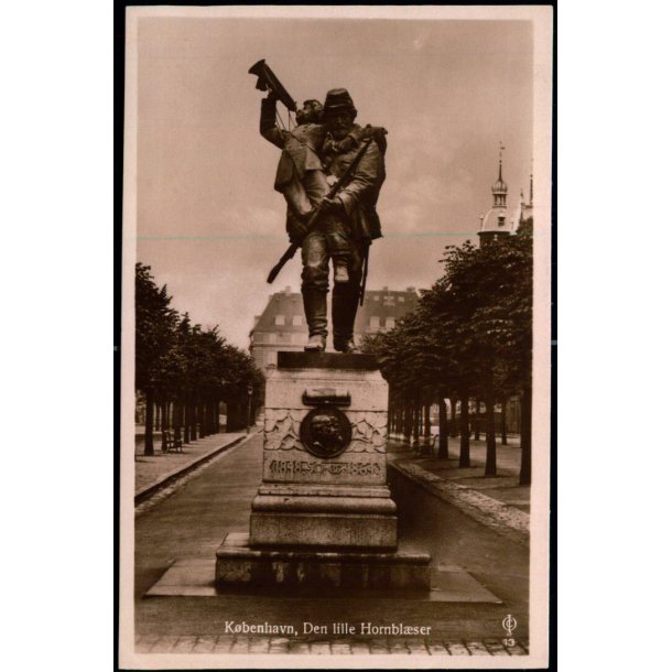 Kbenhavn - Den lille Hornblser - Chr. Olsen 13