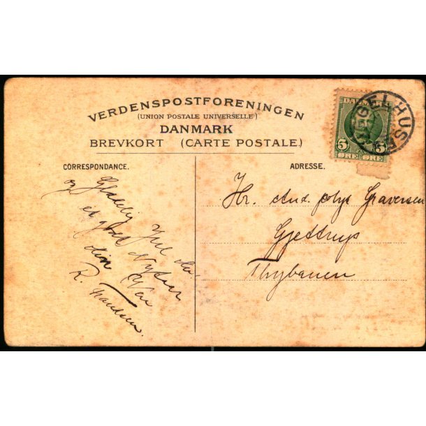 UGGELHUSE p Postkort