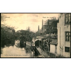 Odense - Parti fra Aaen - Flensborg Magasinet ved Knud M�ller - u/n - Brugt