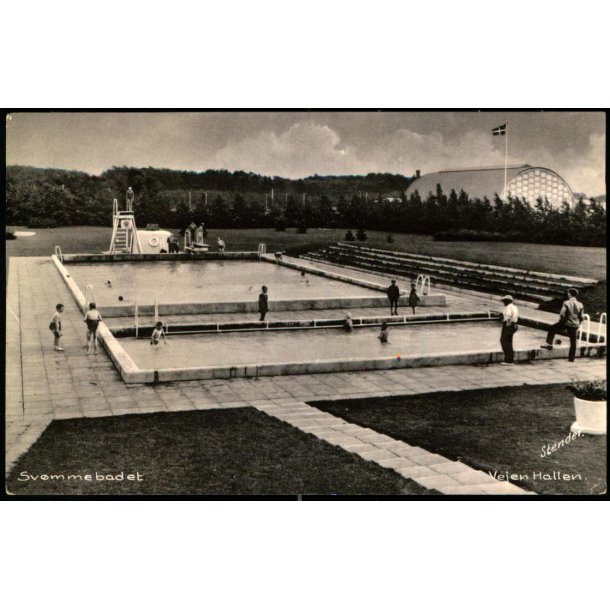 Sv�mmebadet - Vejen Hallen - Stender V. 4 K - Brugt