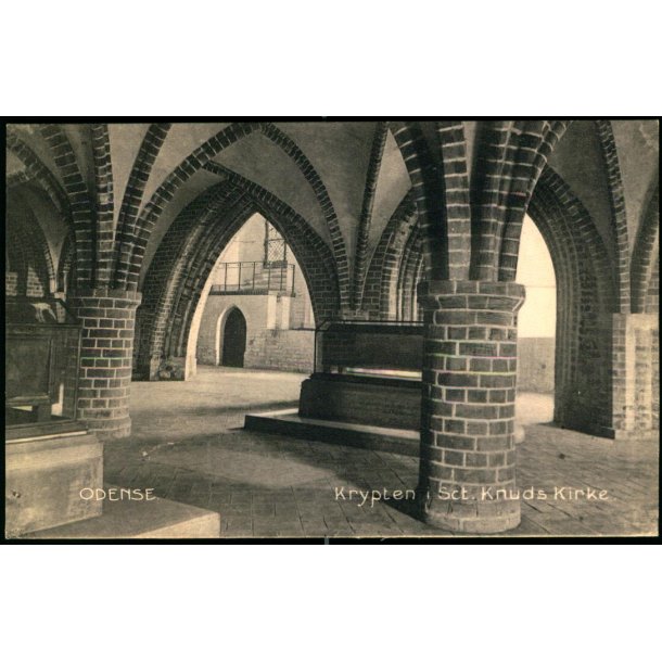 Odense - Krypten i Sct. Knuds-Kirke - Stender 6671 - Ubrugt