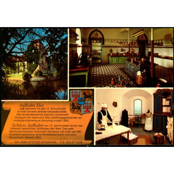 Aalholm Slot - Top Card AA2 - Ubrugt