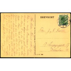 Sanatoriet - Nakkeb�lle Fjord - Overl�gebolige, set fra Kysten - M. Mikkelsen /J.J.N. 7886 - Brugt