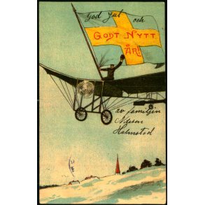 Godt Nytt r - Litografiske Serie 110 - No. 1 - Brugt