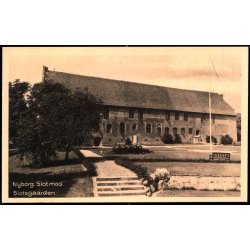 Nyborg Slot mod Slotsgaarden - Erhardt Jensen 65381 - Ubrugt
