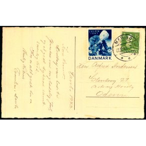 1943 p Postkort