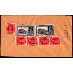 Luftpost Brev fra Indien - 5 - 12 - 39